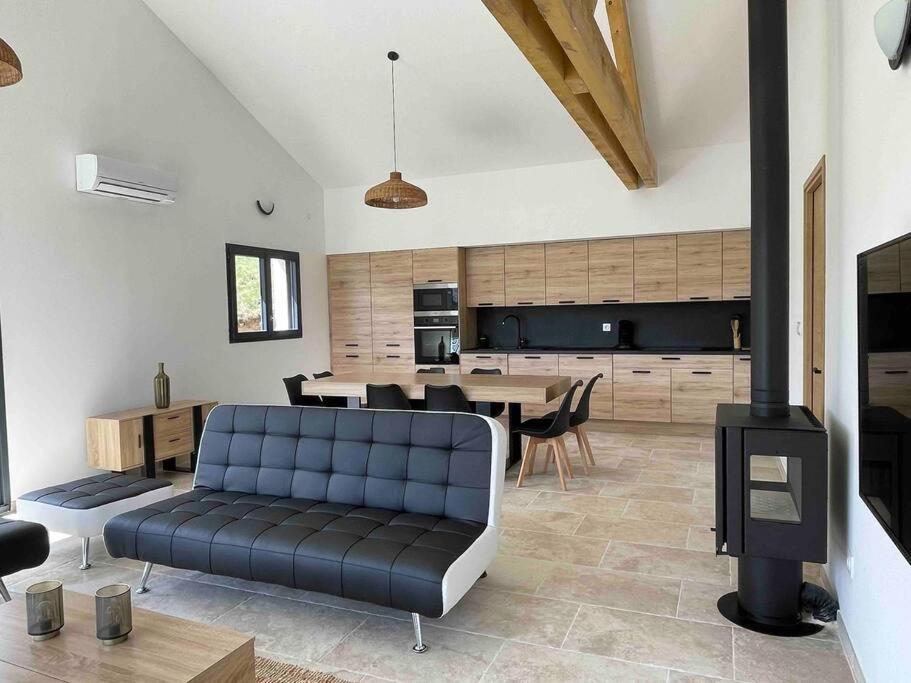 Villa 8Pers Au Calme Avec Superbe Vue Barbecue Wifi La Panouse  Eksteriør bilde