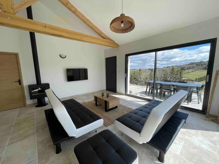 Villa 8Pers Au Calme Avec Superbe Vue Barbecue Wifi La Panouse  Eksteriør bilde